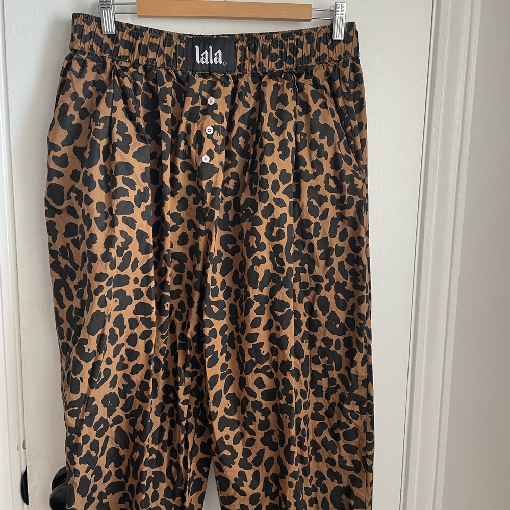 Lala  Original - Happy Chance Barrel Leg Boxer Pants - Large